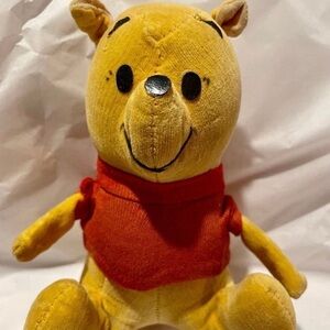 Winnie the Pooh saw dust filled bear in Japan Disney 6” vintage